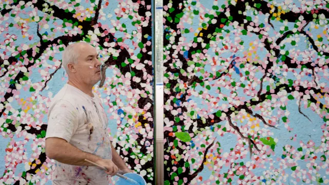 DAMIEN HIRST, CERISIERS EN FLEURS