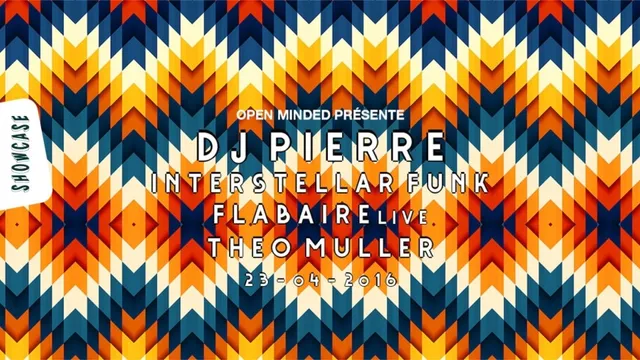 Open Minded : Dj Pierre - Interstellar Funk - Flabaire live & Theo Muller
