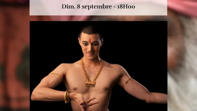 Récital de Mohiniyattam - Danse indienne par Thomas Vo Van Too
