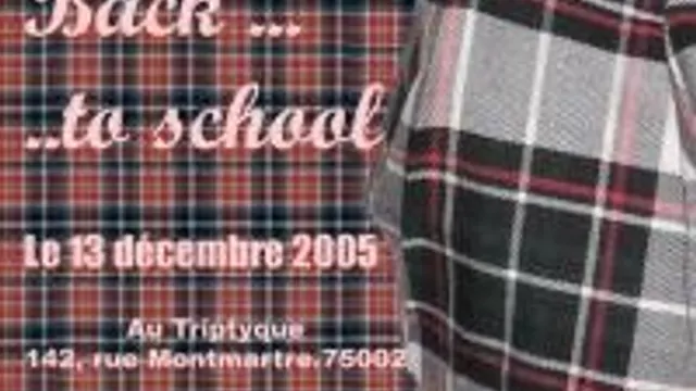 Back To School