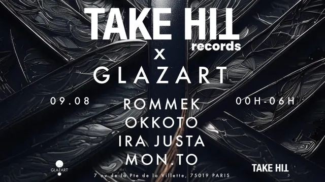 TAKE HIT X GLAZART : ROMMEK, OKKOTO, MON.TO