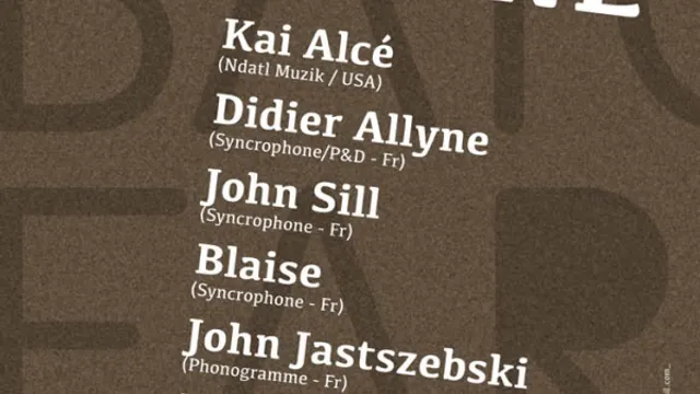 Syncrophone Label Night