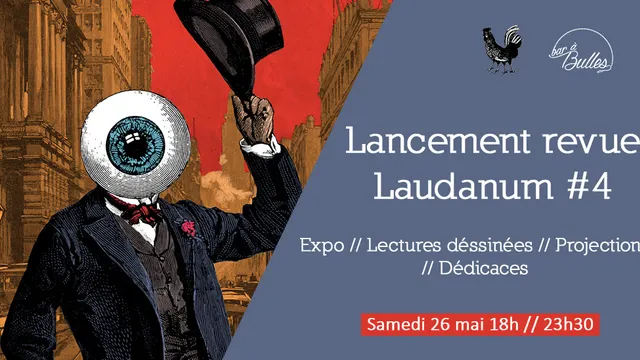 Lancement revue Laudanum #4