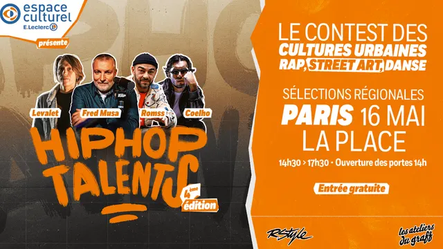Hip-Hop talents : les sélections à Paris