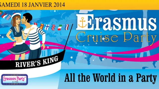 Erasmus cruise party