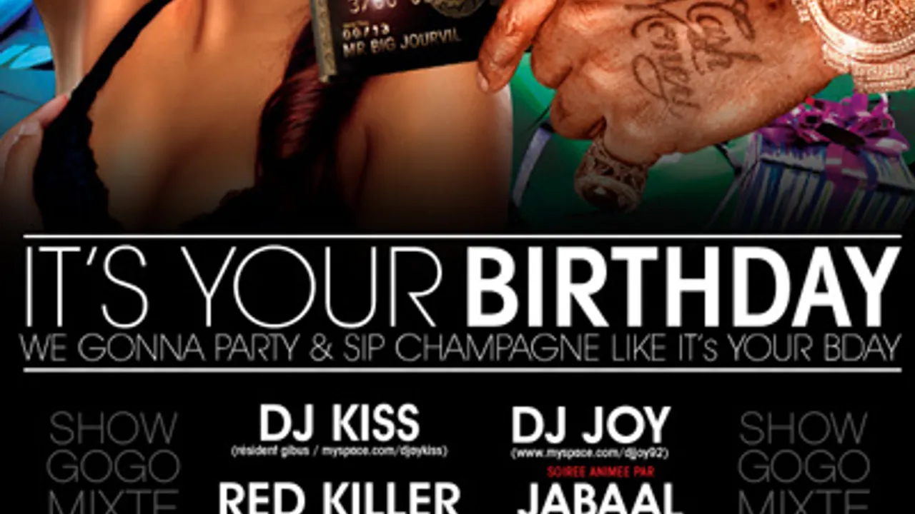 IT's YOUR BIRTHDAY PARTY