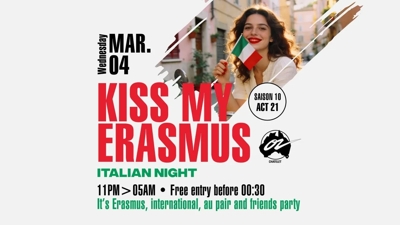 Kiss my Erasmus @ Café OZ