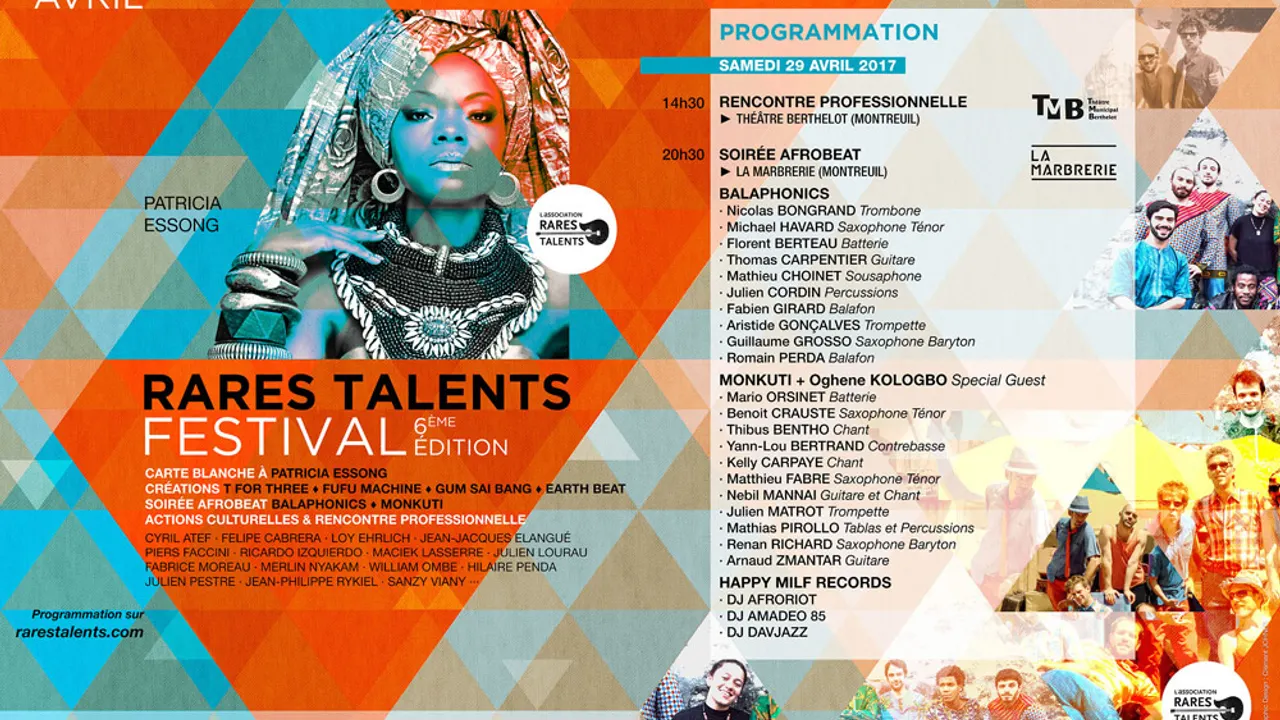 Festival Rares Talents : Balaphonics, Monkuti & Oghene Kologbo, Happy Milf Records