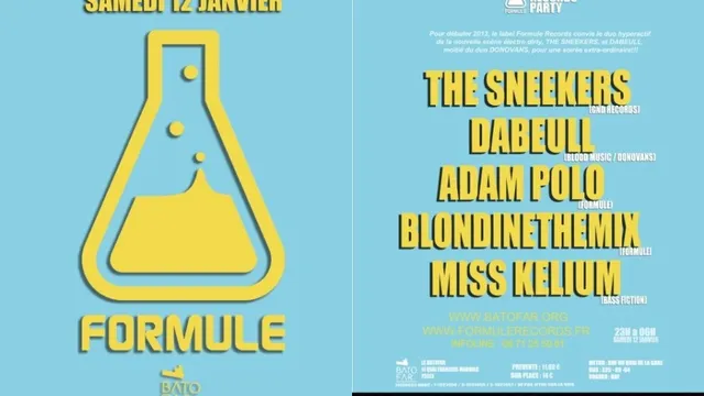 Formule Records Party avec The Sneekers