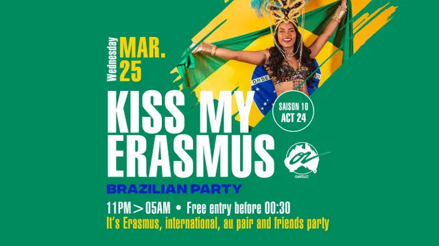 Kiss my Erasmus @ Café OZ