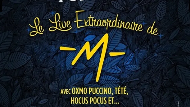 Secours Pop Rocks - Le live extraordinaire de -M-