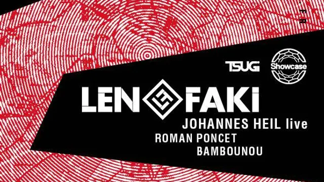 Figure Label Night W Len Faki, Johannes Heil live, Roman Poncet, Bambounou