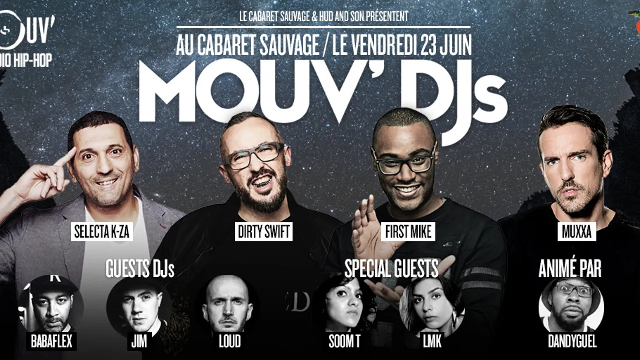 Soirée Mouv' DJs