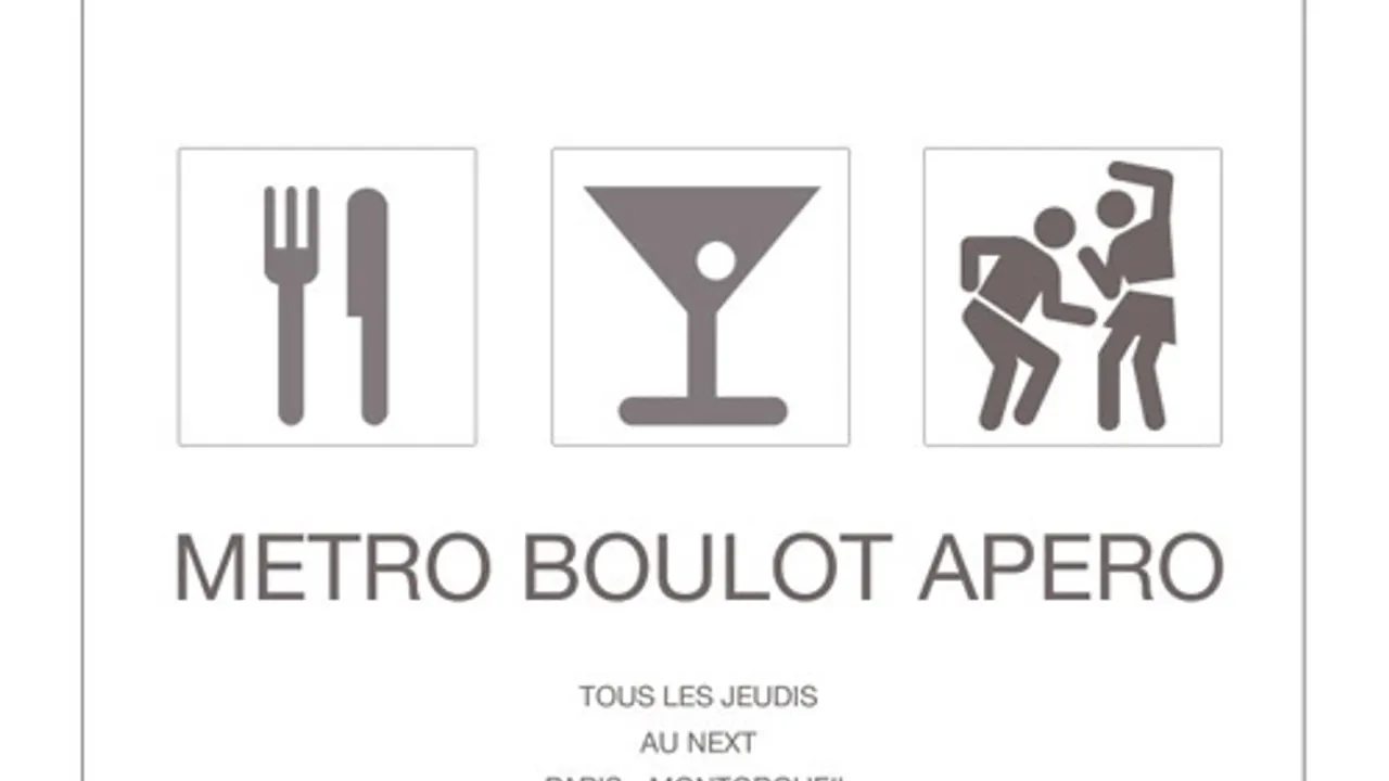 After Work Métro Boulot Apéro