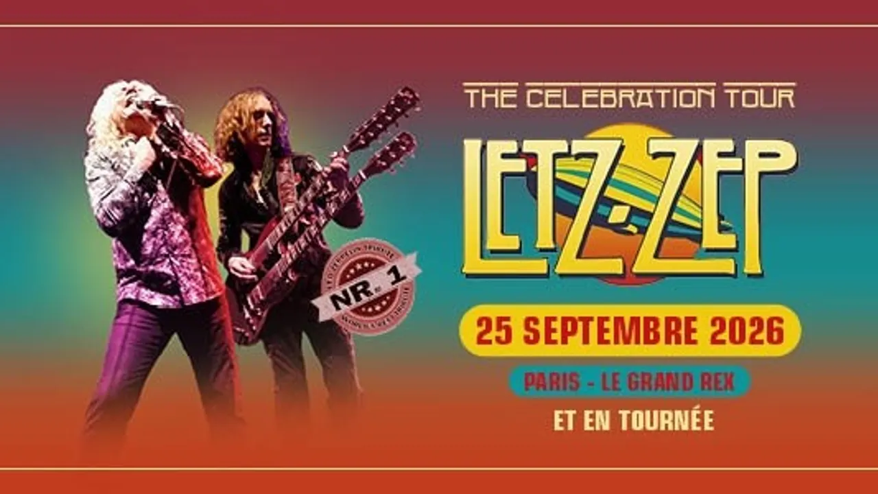 Letz Zep en tournée en France et au Grand Rex à Paris le 25 septembre !