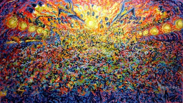 Le peintre BEAUDIER et les Artistes Structurellistes