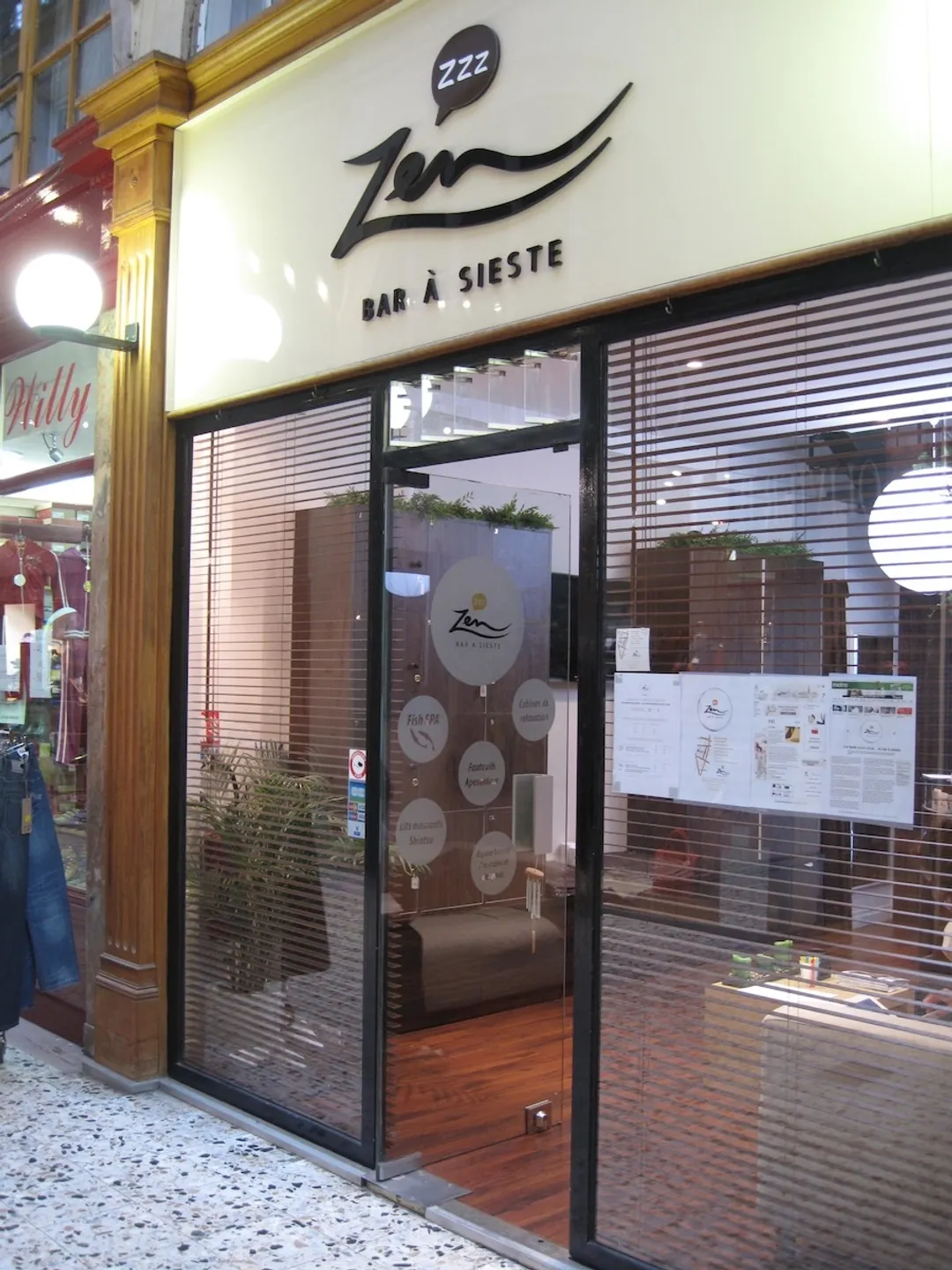 Le Zen Bar à Sieste Bien-être Paris
