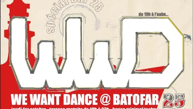 We Want Dance Special Bar25
