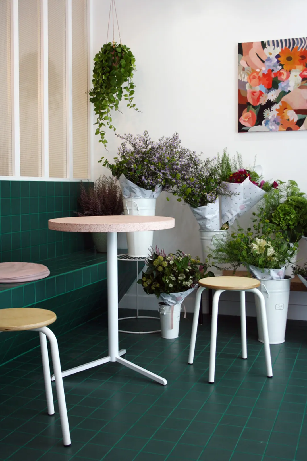 Peonies Restaurant Shop Paris