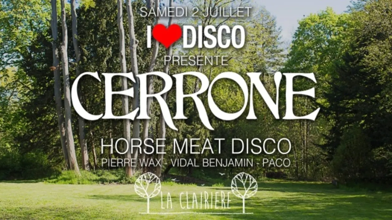 I Love Disco présente Cerrone Horse Meat Disco Pierre Wax Vidal Benjamin Paco