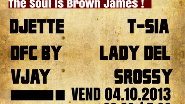 Party A La Maison The Soul Is  Brown James