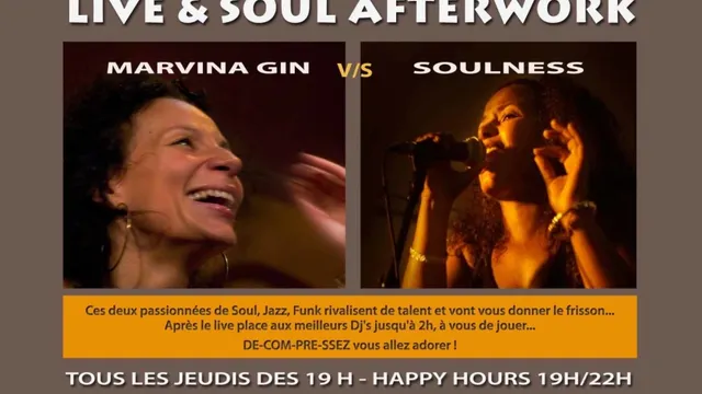 Live & Soul Afterwork avec Soulness