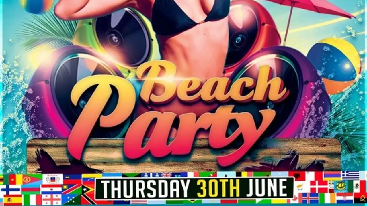INTERNATIONAL STUDENT PARTY : Beach party