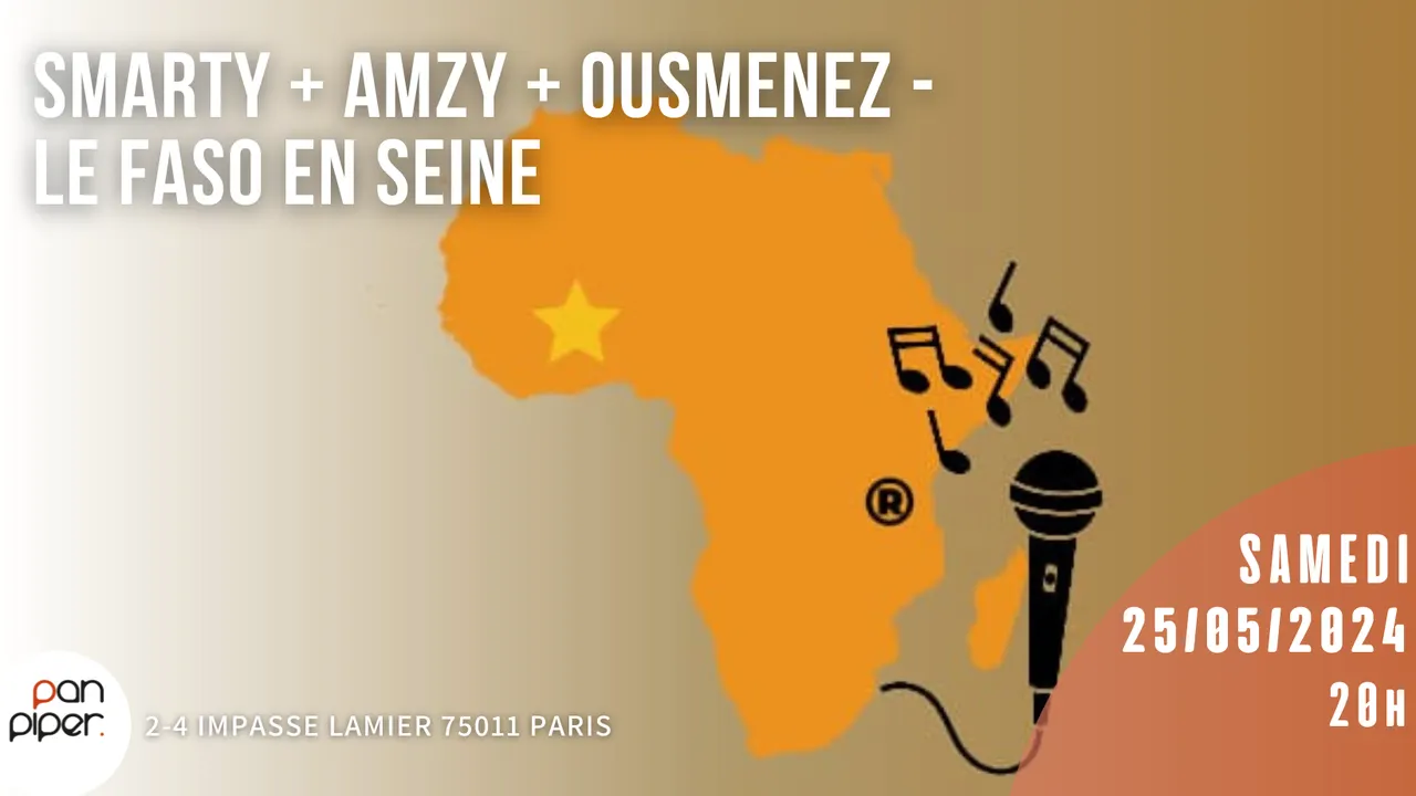 Smarty + Amzy + Ousmenez - Le Faso en Seine