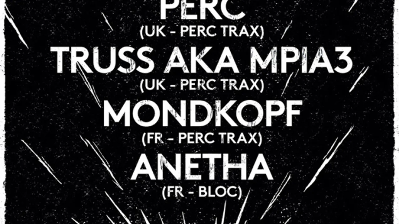 Classic as Fuck presents Perc Trax Label Night