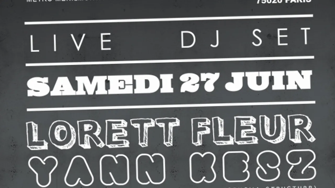WESC présente Genova Structur Set Live & Dj