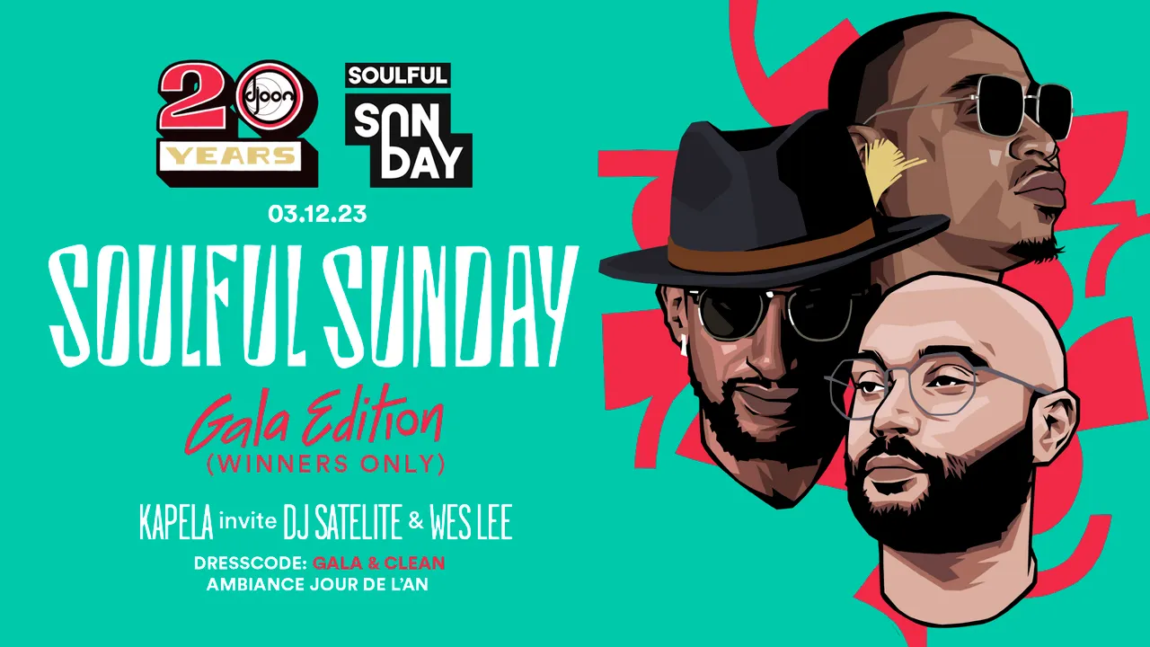SOULFUL SUNDAY KAPELA INVITE DJ SATELITE & WES LEE