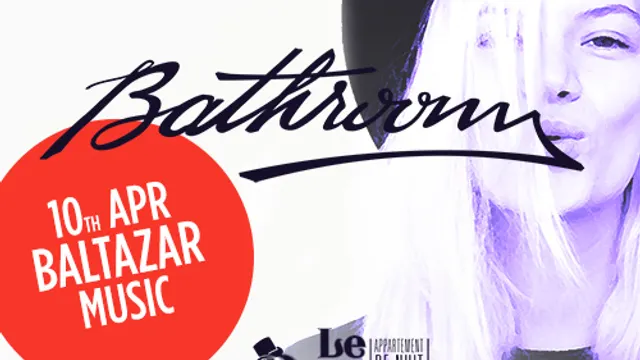 Bathroom Afterwork invite Baltazar Music