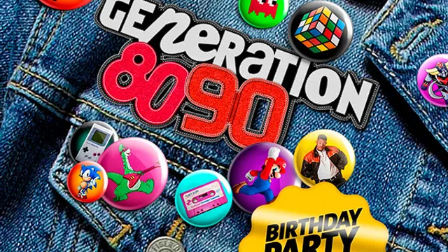 Generation 80-90 FETE ses 6 ANS