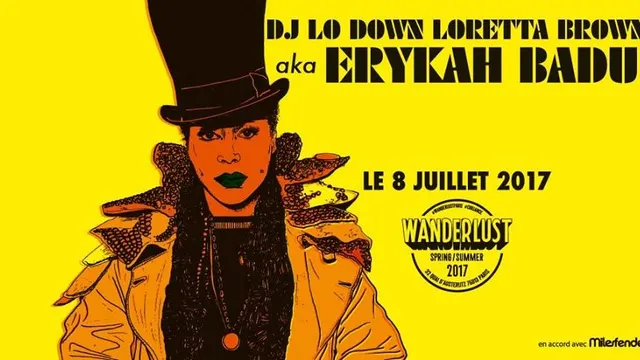 Dj Lo Down Loretta Brown aka Erykah BADU