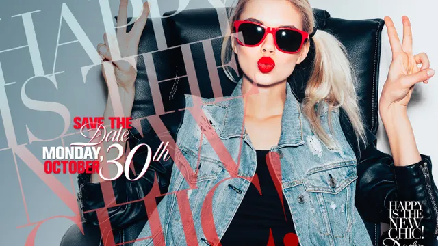 HAPPY IS THE NEW CHIC