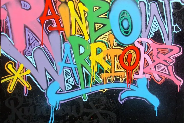 Rainbow Warrior, l'expo graffiti et funky