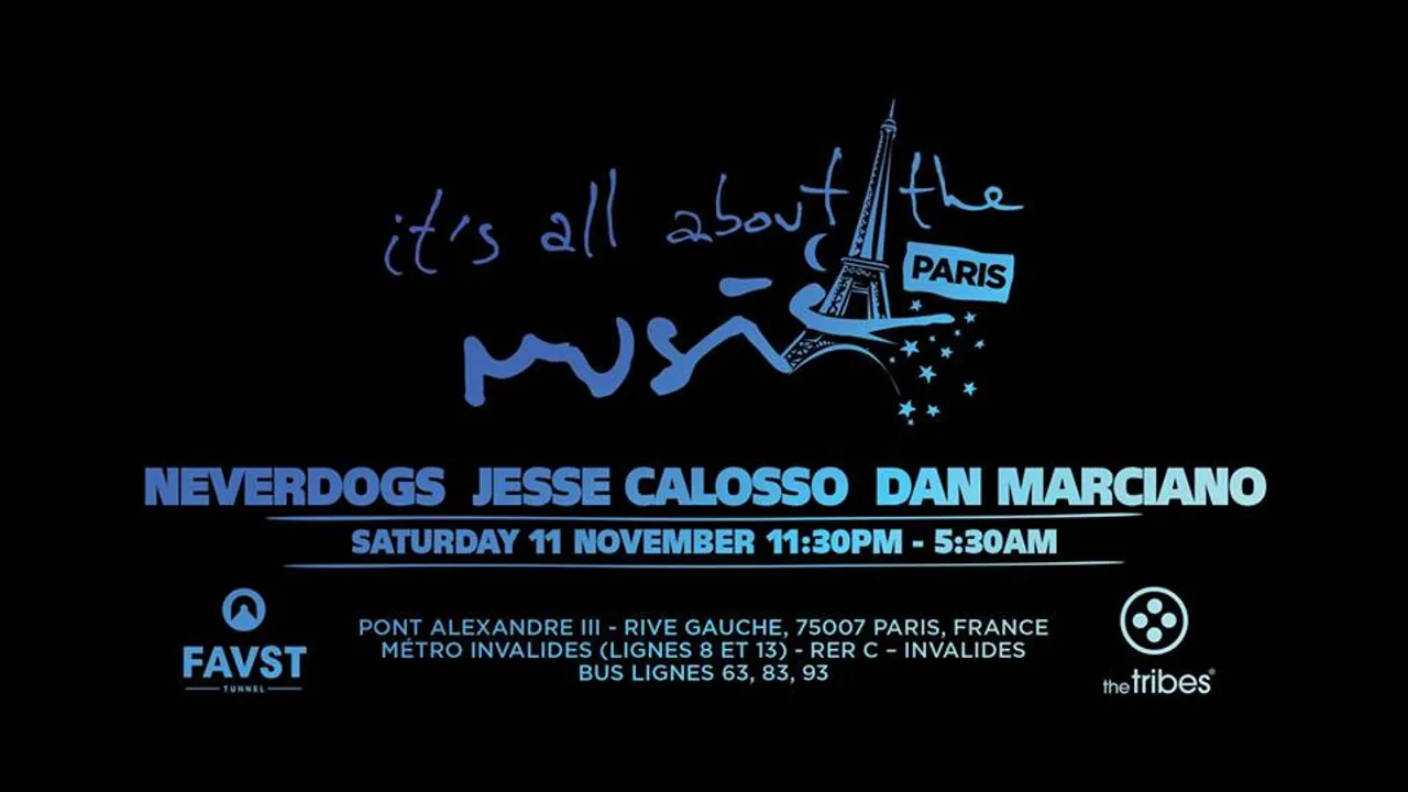 The Tribes x Its'all about the music : Neverdogs, Jesse Calosso