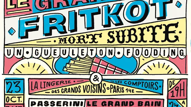 Le Grand Fritkot Mort Subite, signé par Le Fooding