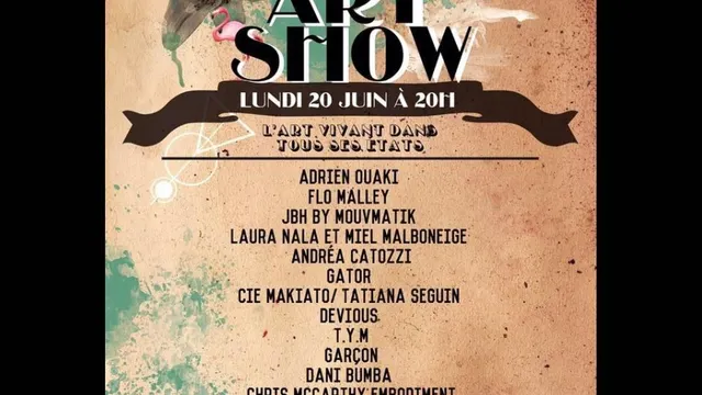 Le FREAKY ART SHOW