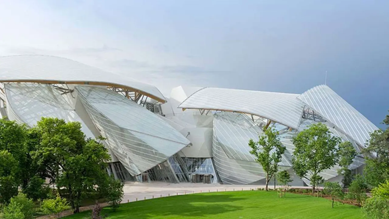 Parcours architectural  Frank Gehry, la Fondation Louis Vuitton