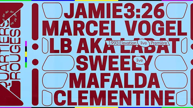 Quartiers Rouges .07 : Jamie 3:26, Marcel Vogel, Sweely, Mafalda