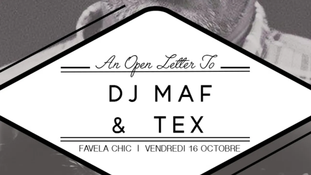 AN OPEN LETTER TO DJ MAF FEAT TEX