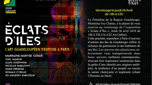 Eclats d'îles : l'Art contemporain Guadeloupéen s'expose à Paris