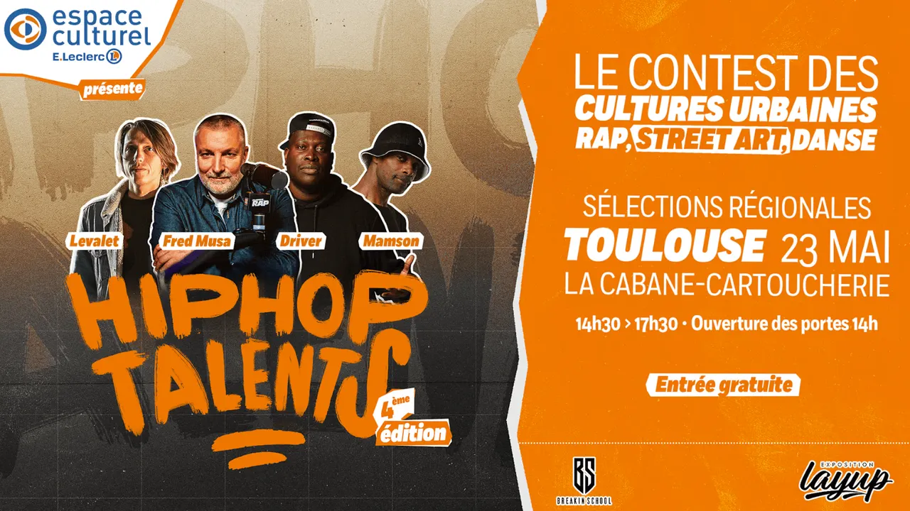 Hip-Hop Talents : les sélections à Toulouse