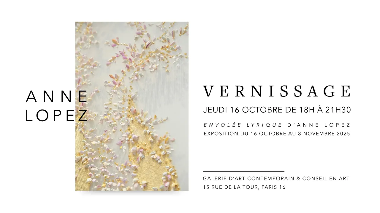 Exposition "Envolée Lyrique" d'Anne Lopez