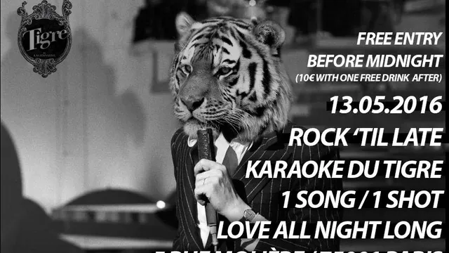 KARAOKE DU TIGRE & DJ SET
