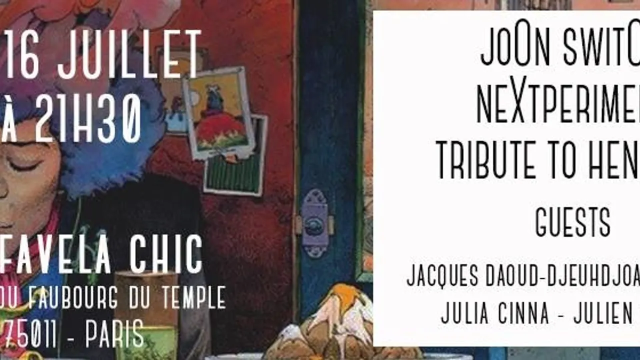 JoOn SwitOn NeXtperiment, Tribute To Hendrix