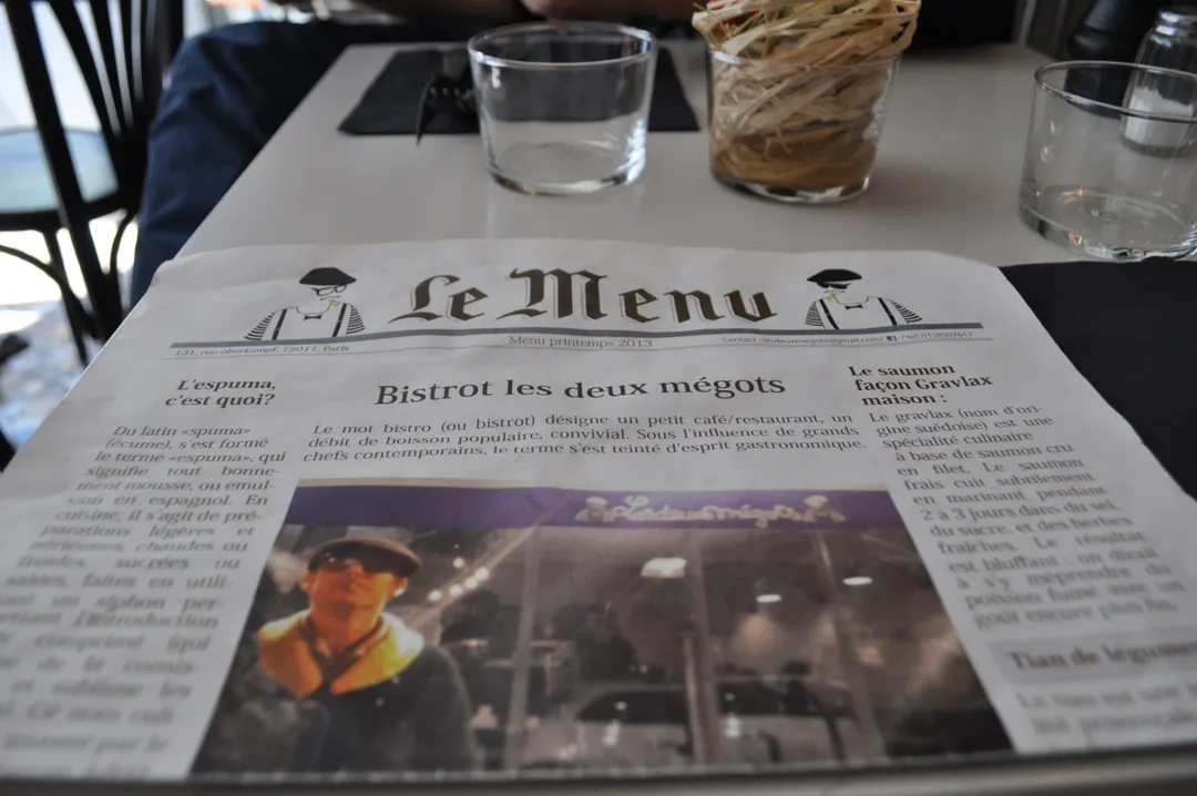 Les Dégommés Restaurant Bar Paris