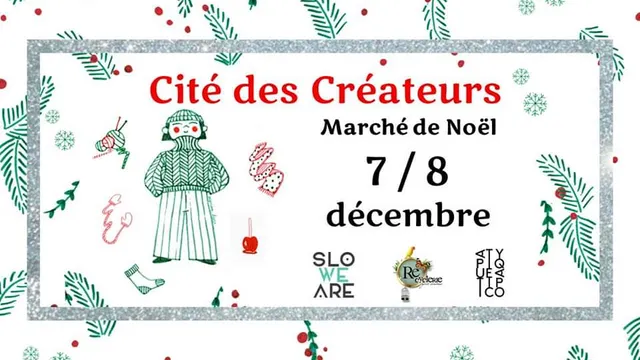 La Cité des Créateurs | Marché de Noël à la REcyclerie
