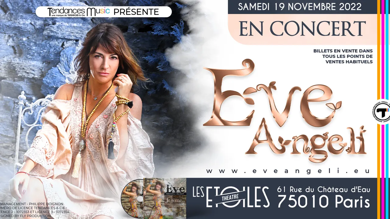 Eve ANGELI fête ses 20 ANS de CARRIERE en LIVE